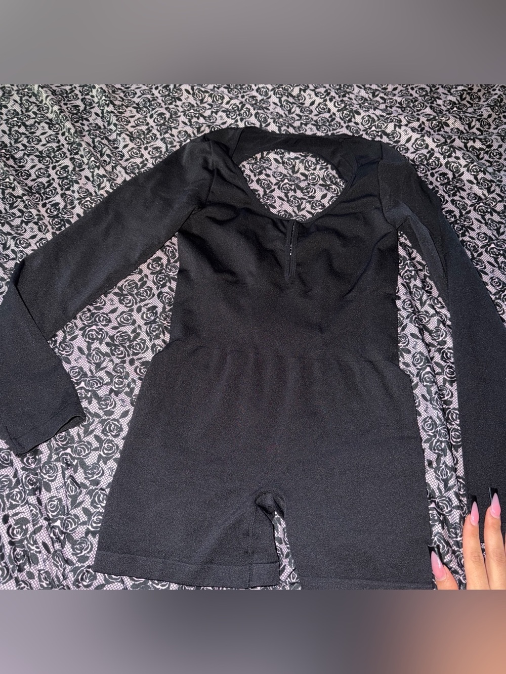 Black Cut Out Romper